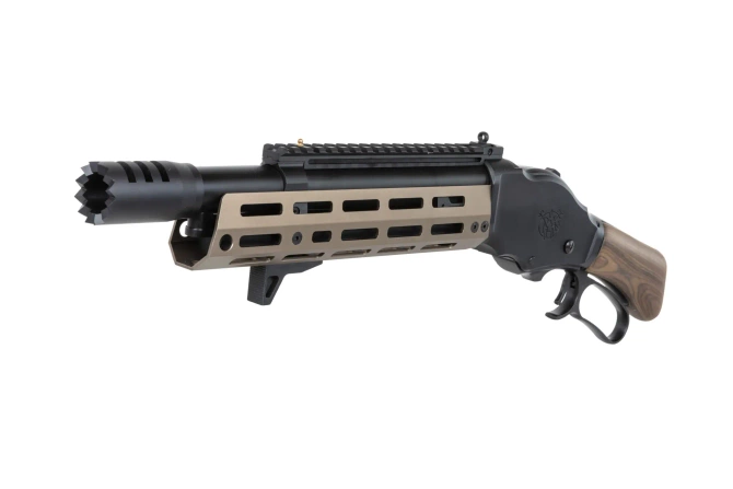 airsoft Lever Action Golden Eagle AT8701 Flat Dark Earth shotgun