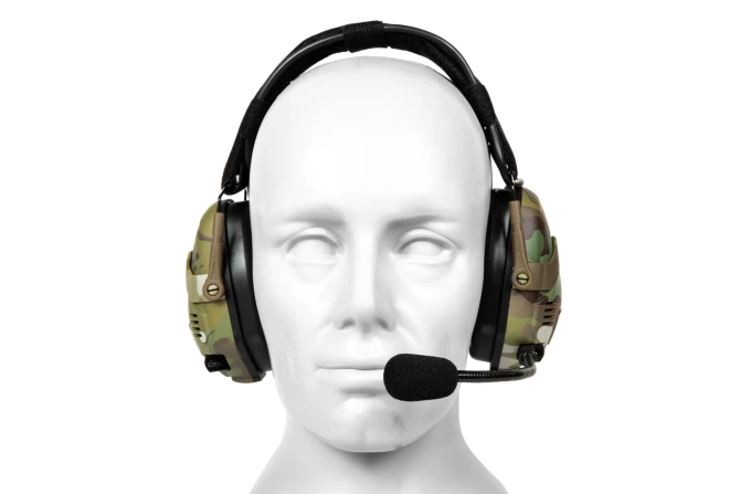 Taktyczne słuchawki aktywne Bluetooth HD-16 - Multicam