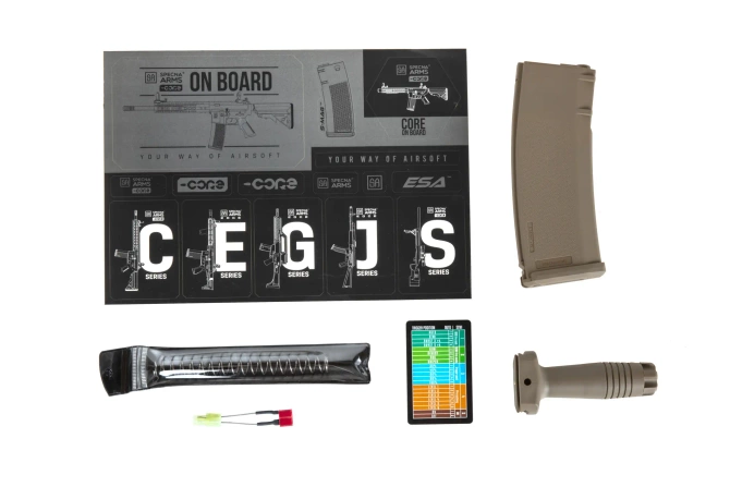 Specna Arms SA-C03 CORE™ HAL™ ETU Half-Tan airsoft Carbine