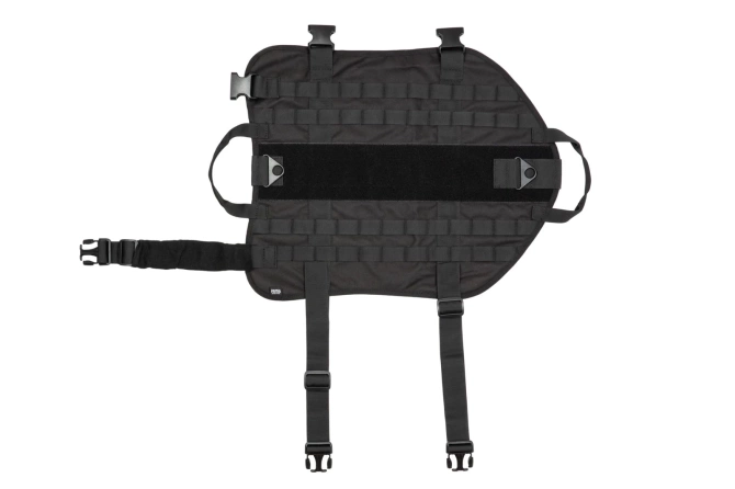 Taktyczna kamizelka dla psa - czarna