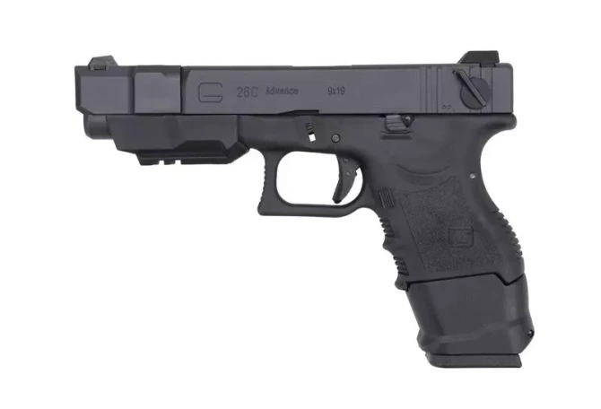 Replika pistoletu WE-G26C Advance Gen. 3 - BLK