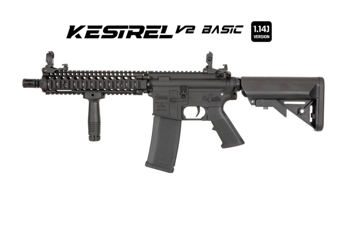Karabinek ASG Specna Arms Daniel Defense® MK18 SA-E19 EDGE™ Kestrel™ ETU 1.14 J Czarny