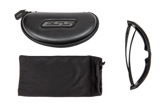 Credence Black Frame Polarized Mirrored Gray ballistic tactical glasses