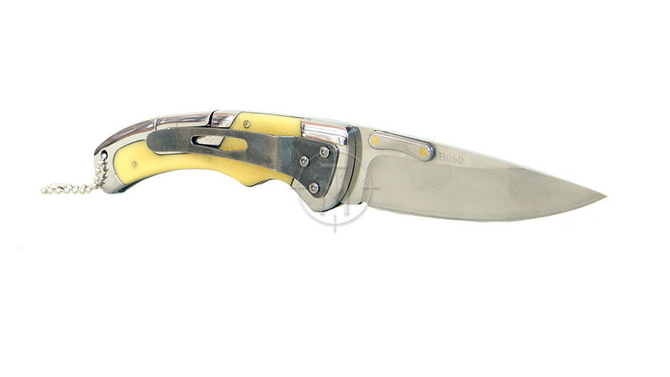 Składany nóż kieszonkowy / perła / mocna blokada