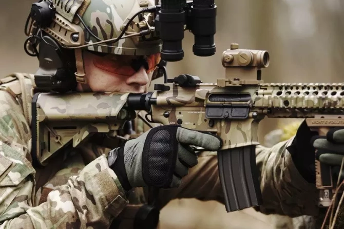 Rękawice taktyczne Armored Claw Shield - Olive