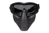 ANT mask with goggles - black