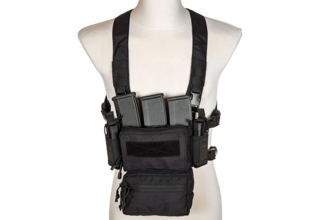Tactical Vest All-Purpose Chest Rig Wenator+ - Black