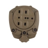 Universal tactical holster adapter 360 degrees Wosport GB-ACC-20 Tan