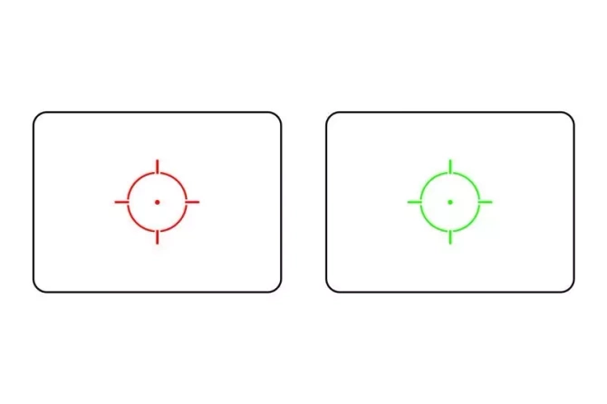 Replika celownika kolimatorowego TO551 - tan