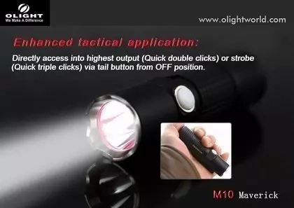 M10 Maverick XML2 flashlight