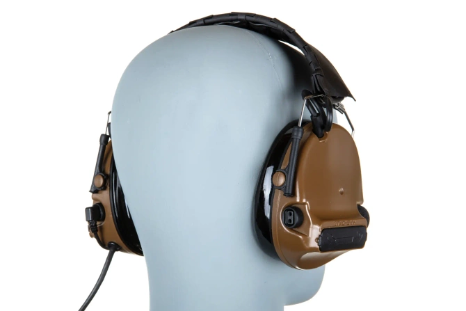 Zestaw słuchawkowy Tac-Sky WYS0053 CtC III Headset Coyote Brown