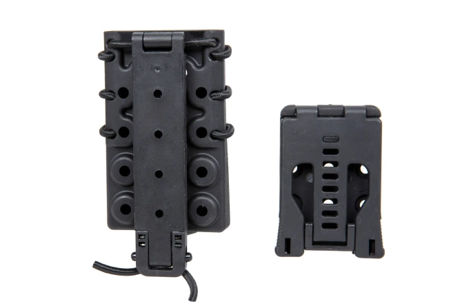 Kieszeń na stazę taktyczną Wosport Urban Assault Quick Pull Czarny