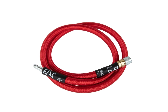 HPA S&F Hose Mk.III with braided cover 115 cm - Red