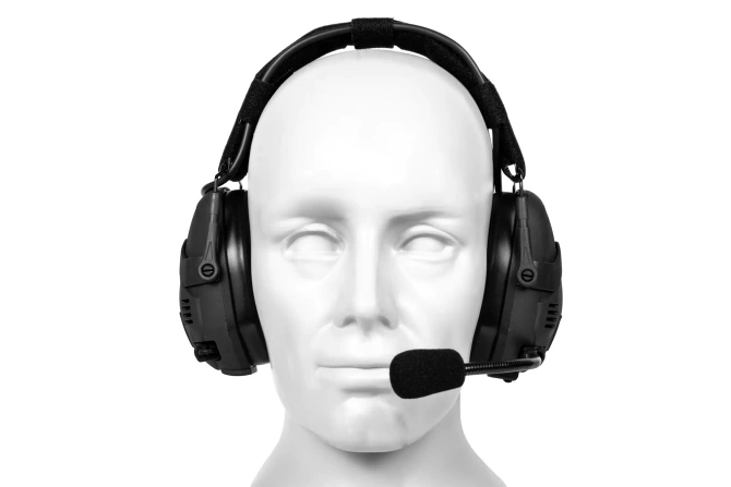 Tactical HD-16 Bluetooth Active Headset - Black