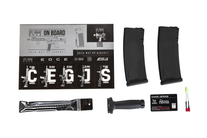 Karabinek ASG Specna Arms M4 Daniel Defense® M4A1 SA-E26 EDGE™ HAL ETU™ Czarny