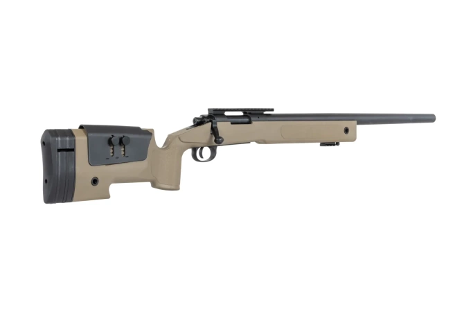 Specna Arms SA-S02 CORE™ High Velocity Upgraded Tan airsoft Selector Rifle