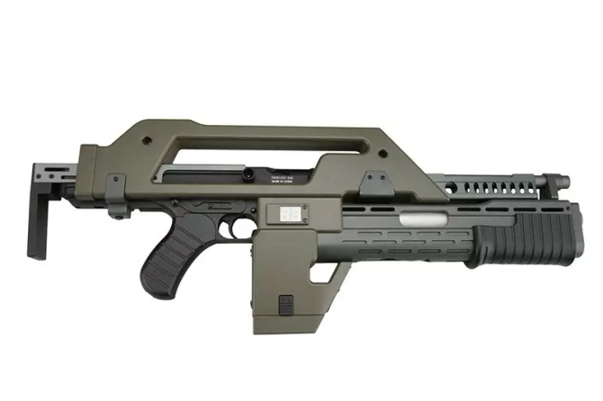 Replika karabinu M41A Pulse Rifle - oliwkowa