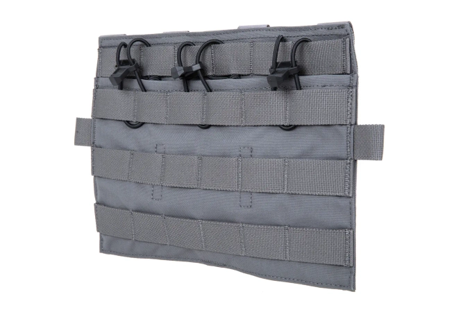 Ape Force Gear load panel for 3 M4/M16 Flat Wolf Grey magazines