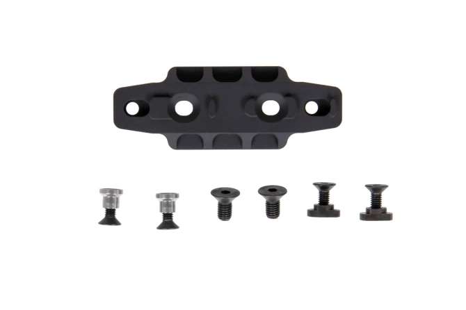 Adapter dwójnogu typu 17S na KeyMod/M-LOK Czarny