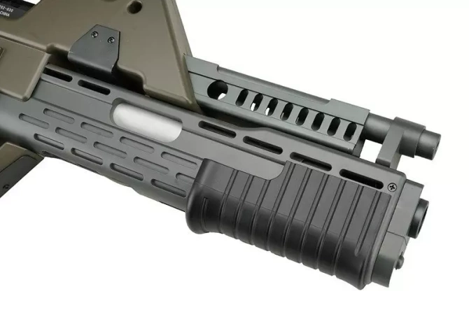 Replika karabinu M41A Pulse Rifle - oliwkowa