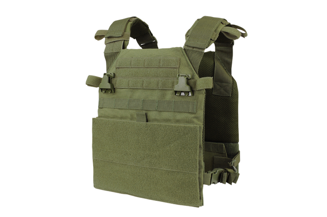 Kamizelka taktyczna systemu VAS - oliwkowa - Condor