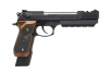 WE GP331 BIOHAZARD airsoft pistol - Mod. B. Burton Brown Grip (Single only)