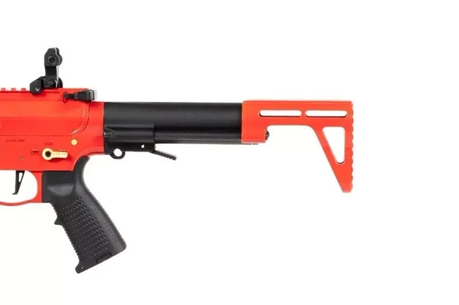 Replika pistoletu maszynowego Nemesis X9 - czerwona