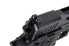 airsoft SRC Dark Viper DUAL POWER pistol with carrying case and CO2 magazine Black