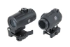 Specna Arms EDGE™ HD red dot sight and magnifier kit Black