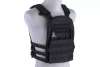 Kamizelka typu plate carrier z odpinanym panelem - czarna