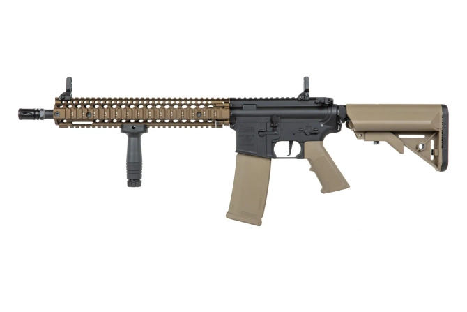 Karabinek ASG Specna Arms M4 Daniel Defense® MK18 SA-P26 Prime™ HAL™ ETU z silnikiem bezszczotkowym Chaos Bronze