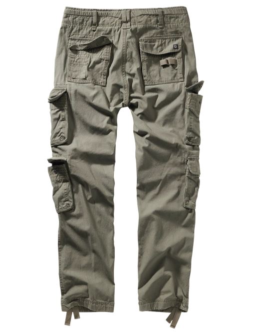 Spodnie Brandit Pure Slim Fit Oliwkowe