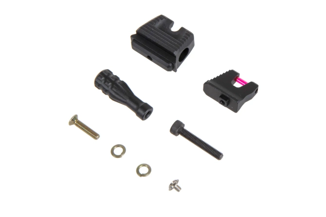 Aiming sight set with reloading handle TTI Airsoft for Tokyo Marui G series replicas / TP22