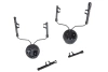 TacSky headset adapter type Comtac for MTEK rails Black