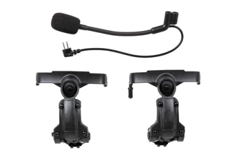 Adapter słuchawek FMA typu Comtac II na szyny typu ARC TB1443 Czarny