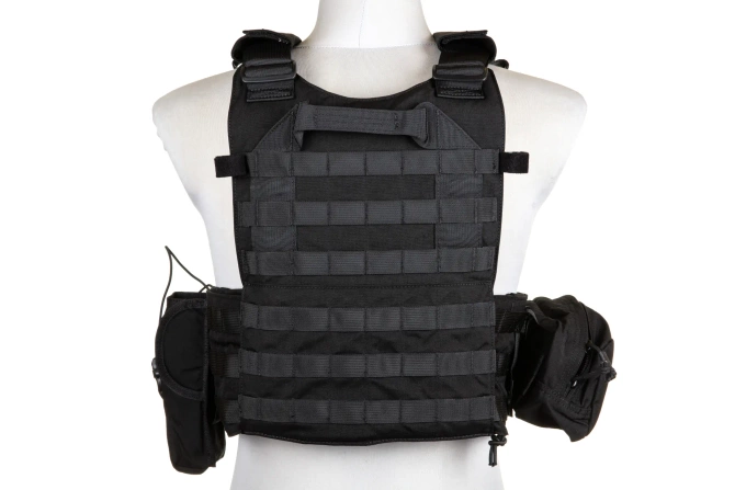 Kamizelka Plate Carrier Emerson Gear 6094A Style z zestawem ładownic Czarny