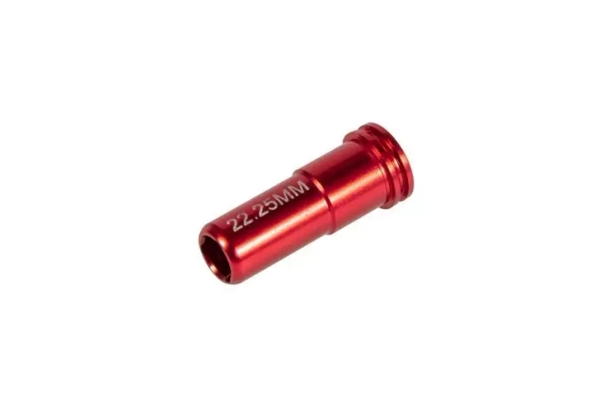 Double-sealed aluminium CNC nozzle for AEG replicas - 22.25mm