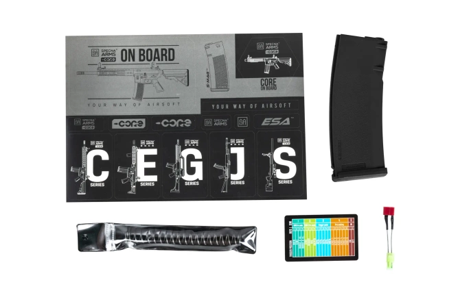 Karabinek ASG Specna Arms SA-C22 CORE™ HAL ETU™ Single Fire Only Czarny