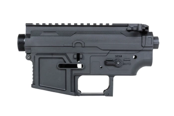 Specna Arms SAAS body for AR15 Core/Flex replicas with internal parts Black
