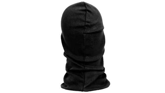 Kominiarka z jednym otworem 'M' (czarna) - TM Tactical