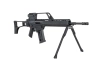 SRC DUAL POWER SR36K COB-301 airsoft carbine with bipod and scope Black