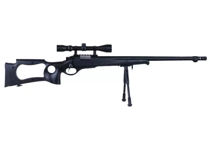 MB10D Black sniper rifle replica - BLACK
