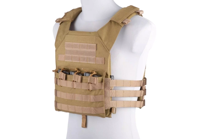 Kamizelka taktyczna Rush Plate Carrier - tan