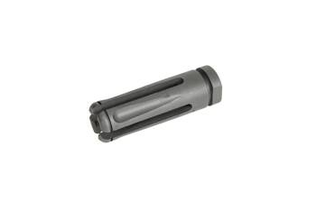 Stalowy tłumik płomienia do replik M4/M16 - 14mm CW/CCW