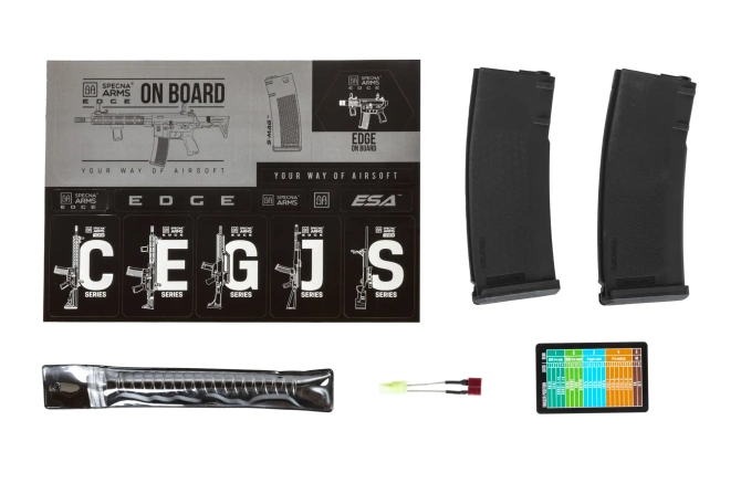 Specna Arms RRA SA-E24 HAL ETU™ Chaos Bronze airsoft carbine with orange discharge device