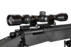 SA-S02 CORE™ High Velocity Sniper Rifle Replica with Scope and Bipod - Black