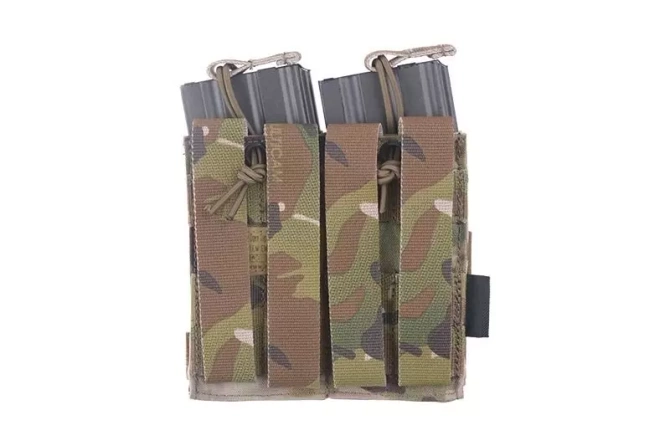 Double Open Top Pouch for M4/M16 Magazines - Multicam