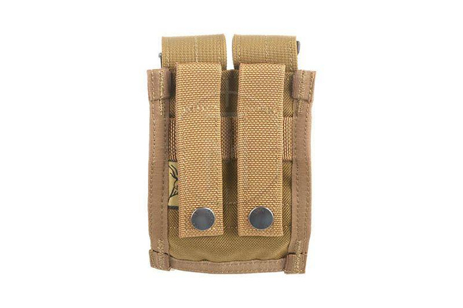Podwójna ładownica na magazynki typu 9mm MOLLE - Coyote Brown - FLYYE INDUSTRIES