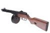 PPSH submachinegun replica - real wood