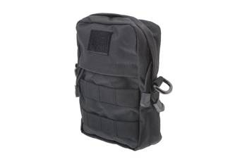 Cargo Pouch with Pocket - Black